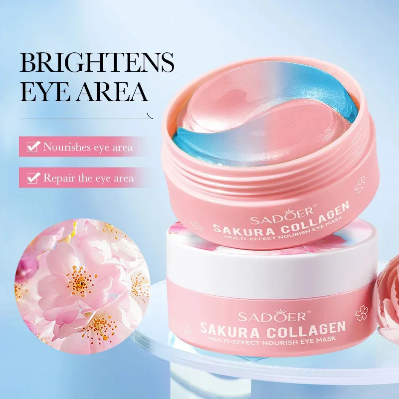 Collagen Under Eye Patches - 60 adet Sakura Kollajen Göz Maskesi