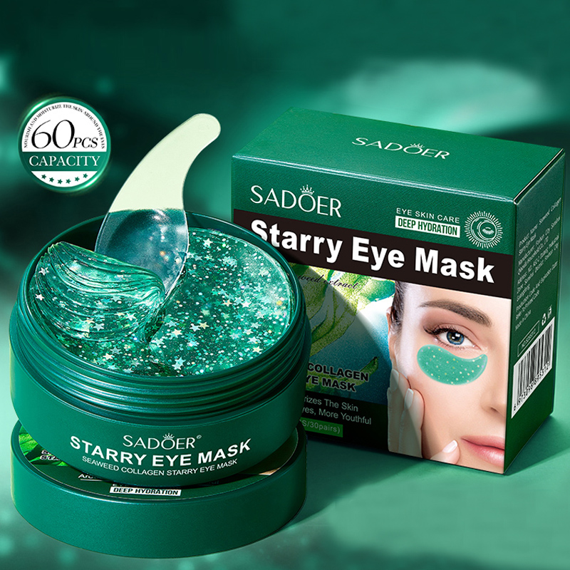 Collagen Under Eye Patches - 60 Adet/Kutu Deniz Yosunu Kolajenli Göz
