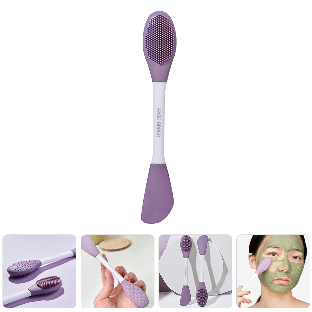 Silicone Face Scrubber Electric - Silikon Maske Fırçası, Çift Uçlu Yüz