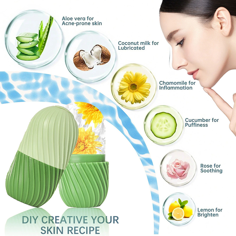 【1 adet silikon buzlu yüz masa - Face Ice Roller Puffiness incelemesi ve fiyatı